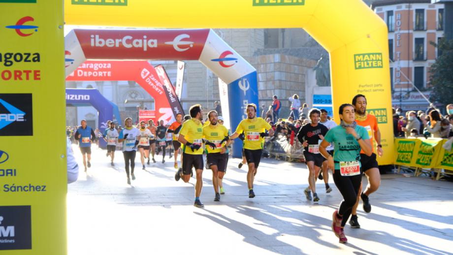 La MANN-FILTER Maratón vuelve a Zaragoza tras la pandemia