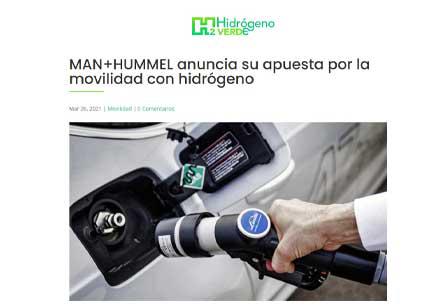 MAN+HUMMEL anuncia su apuesta por la movilidad con hidrógeno